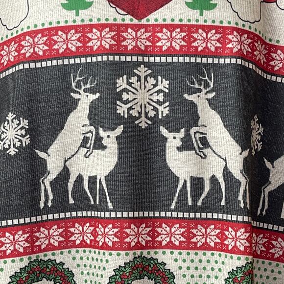 Faux Real Randy Raunchy Reindeer Christmas "Sweater" Tee Shirt Size 2XL NWOT - Picture 2 of 4